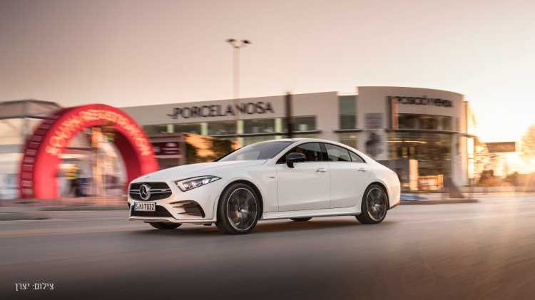 מרצדס CLS - מבחן דרכים (השקה)